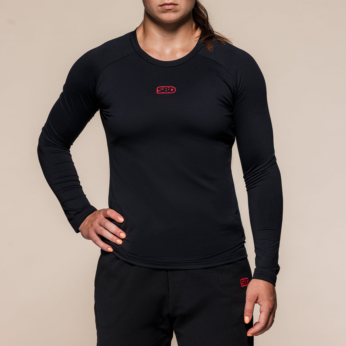 T-shirt d'entraînement à manches longues pour femmes
