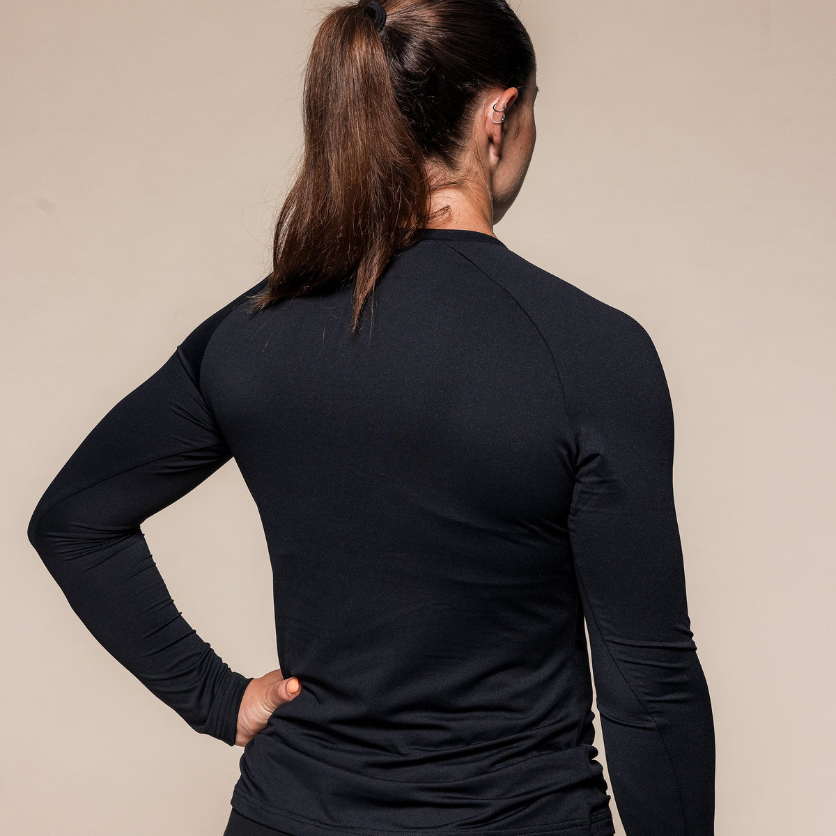 T-shirt d'entraînement à manches longues pour femmes