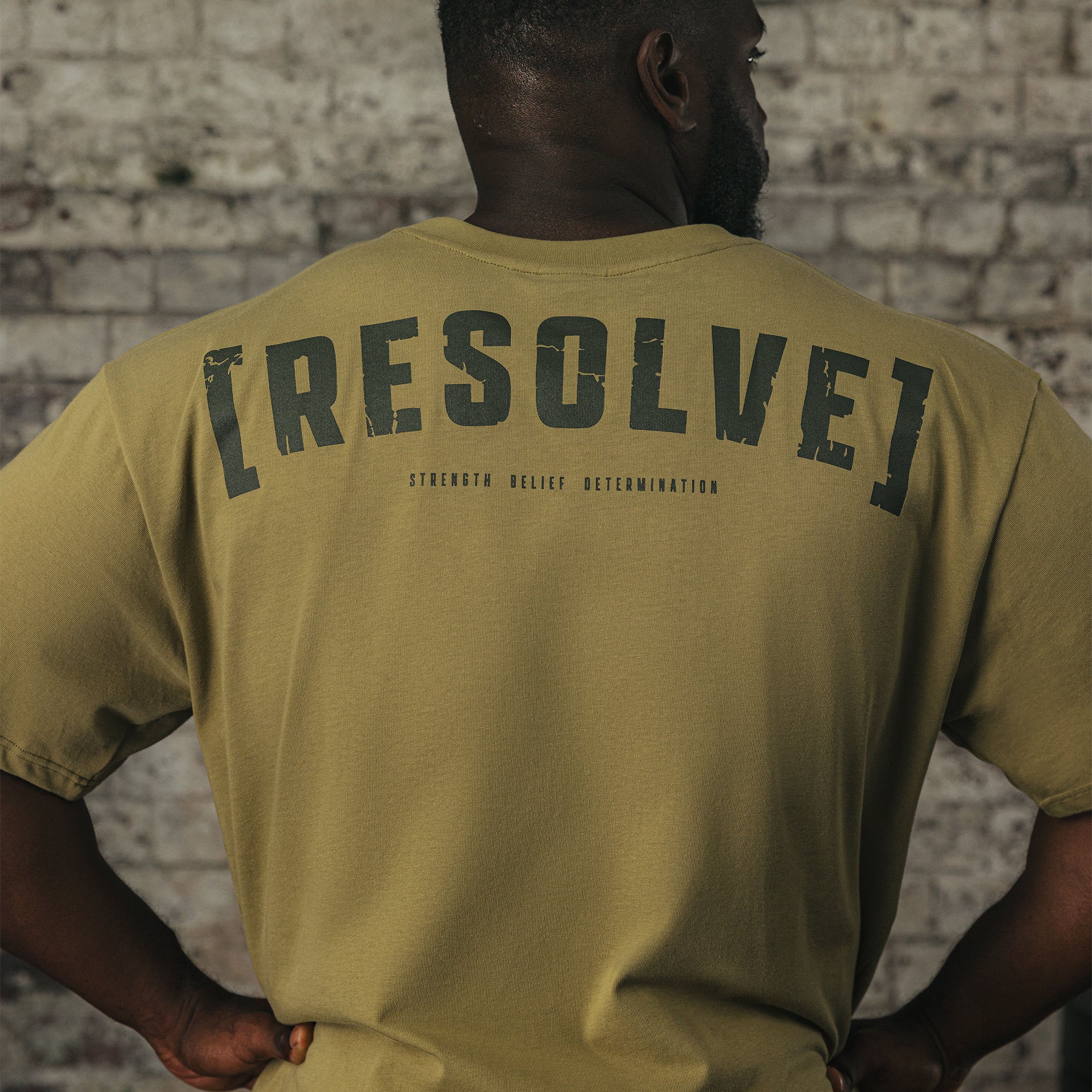 T-Shirt Oversize Resolve Sable