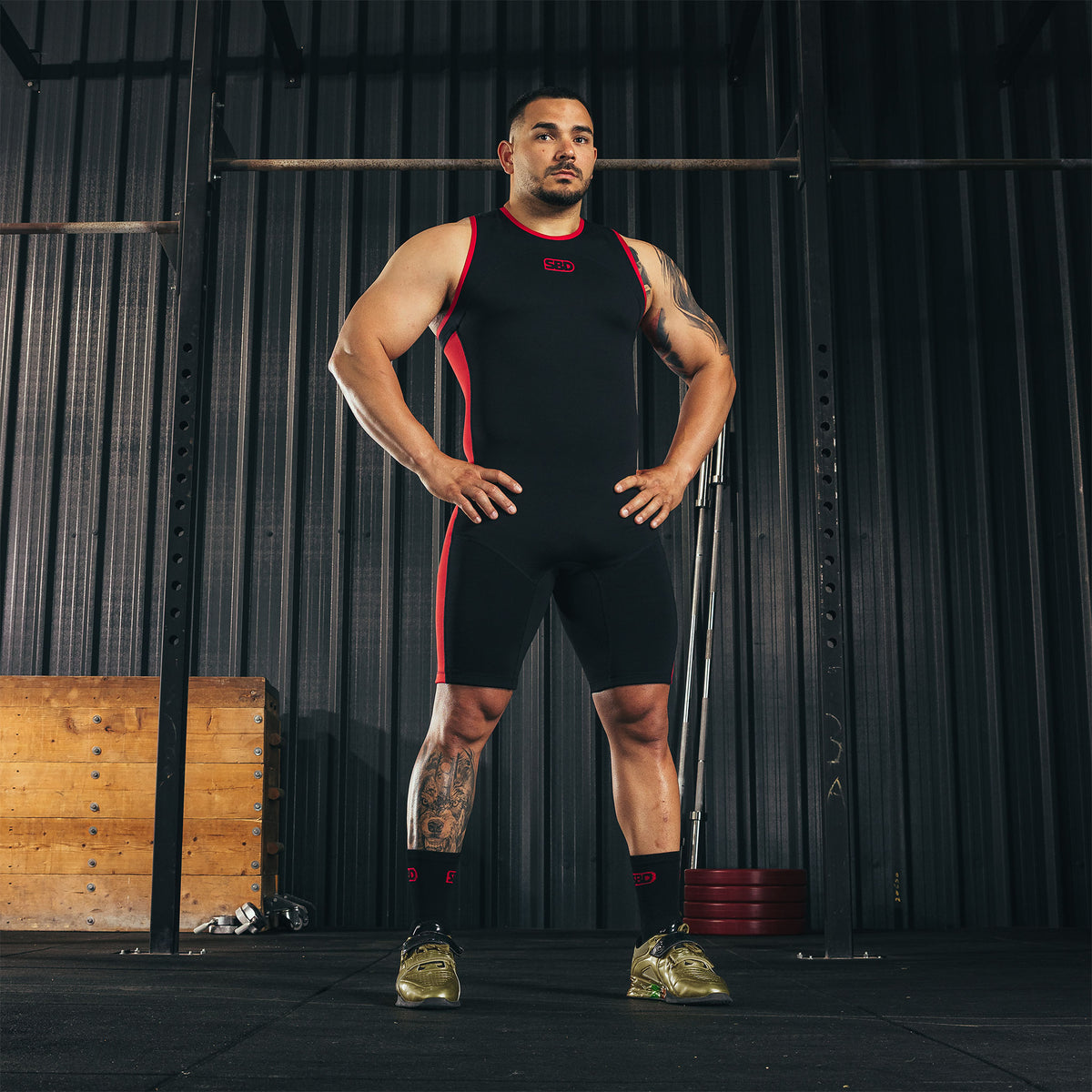Singlet Haltérophilie SBD pour la musculation et les sports de force – collection Classique