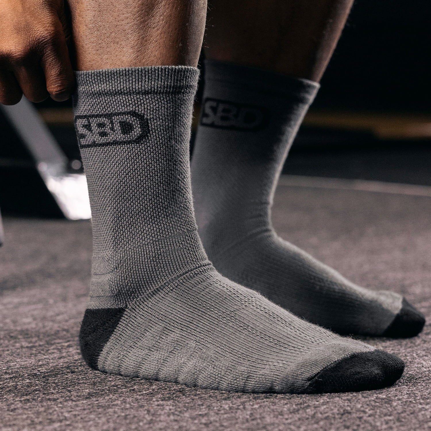 Chaussettes Forge Gris