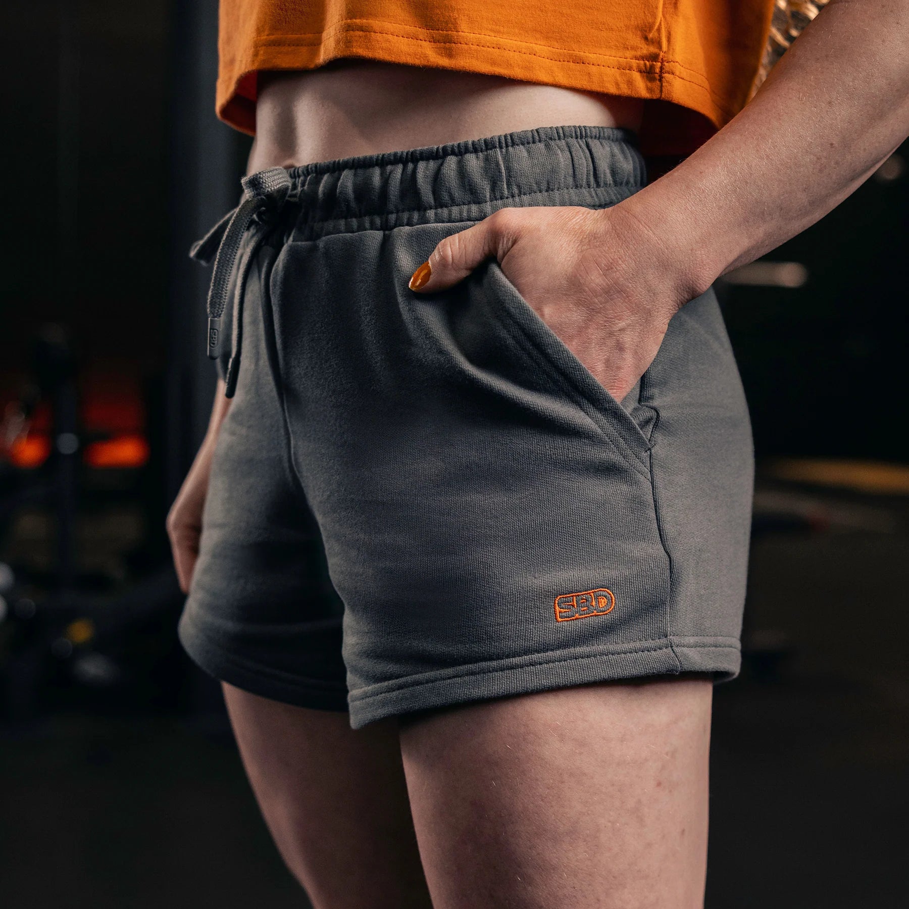 SBD Shorts Women Forge Grey