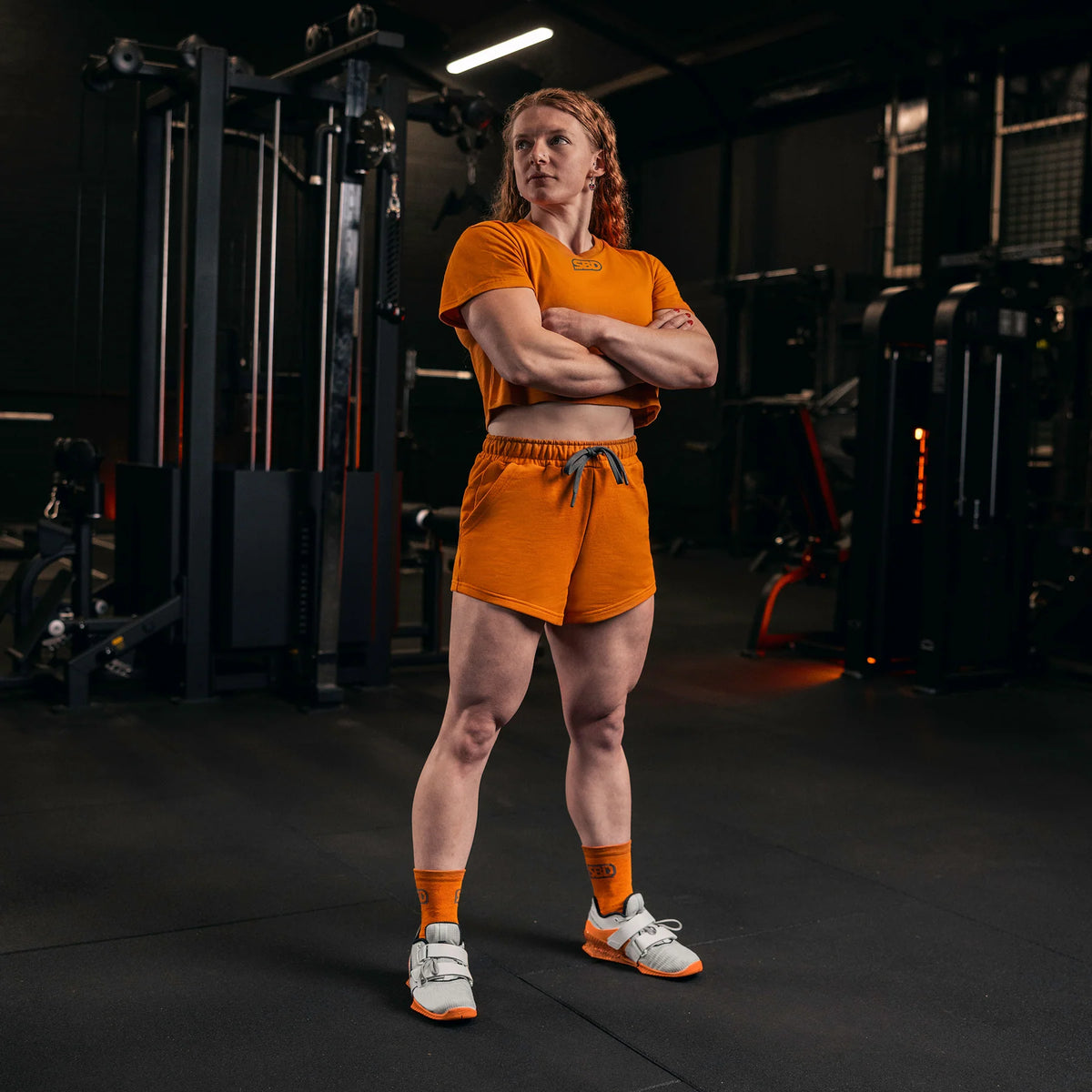 SBD Shorts Women Forge Orange