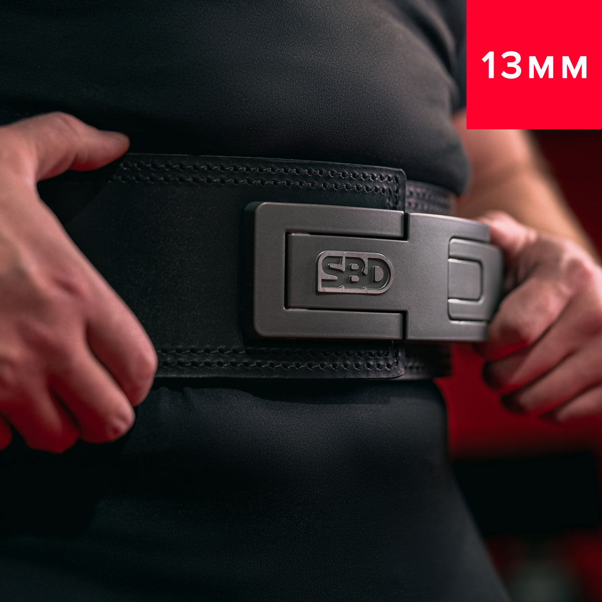 Ceinture 13 mm SBD pour la musculation et les sports de force – collection Classique