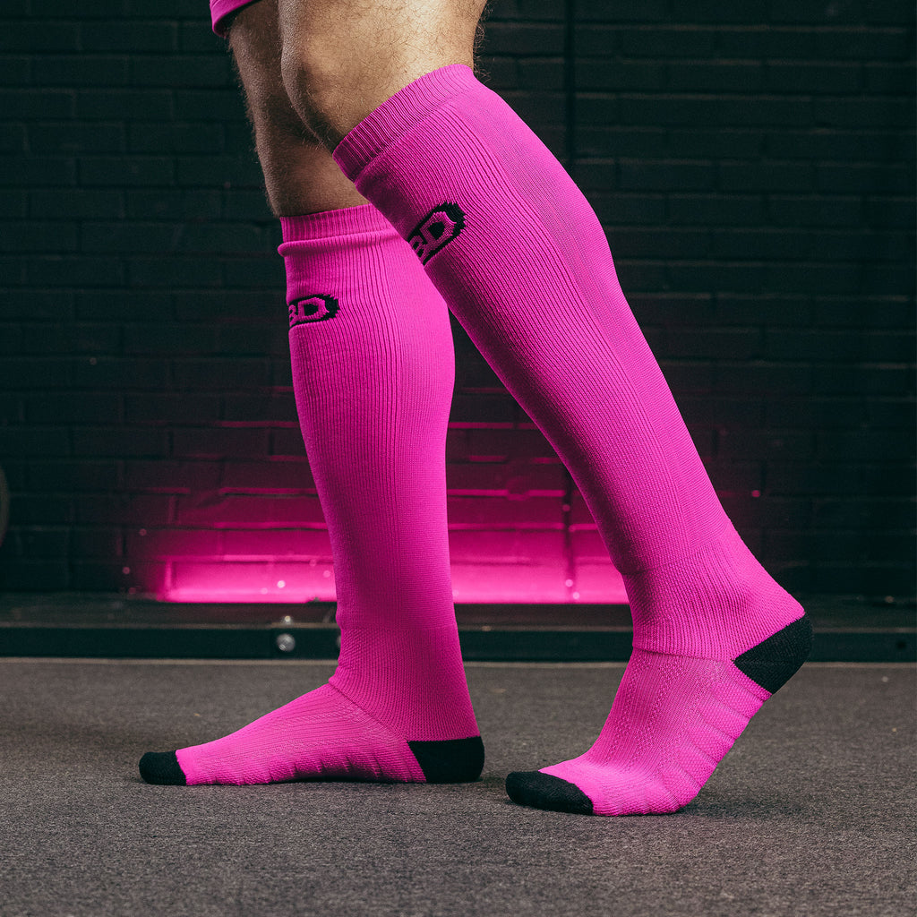 Chaussettes de deadlift SBD – édition Nova – hautes, protègent les tibias au soulevé de terre