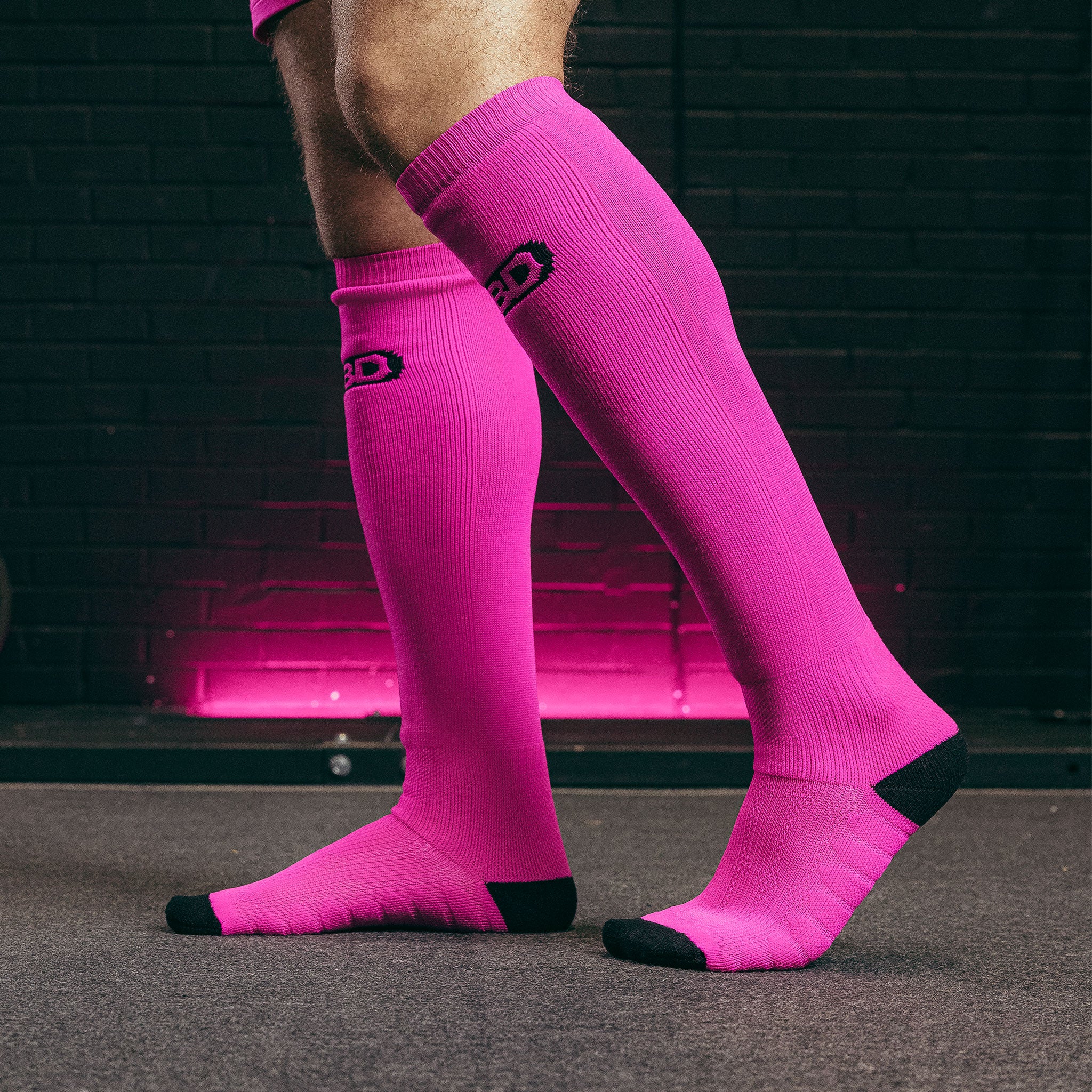 Chaussettes de deadlift SBD – édition Nova – hautes, protègent les tibias au soulevé de terre