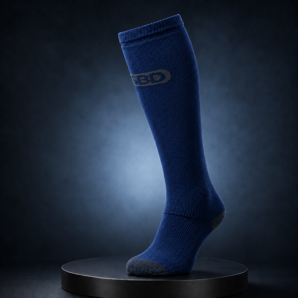 Chaussettes de deadlift SBD pour la musculation et les sports de force – édition Storm (Navy)