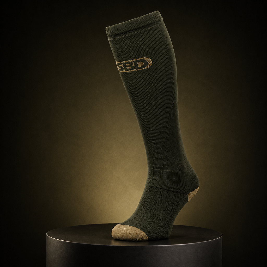 Chaussettes de deadlift SBD pour la musculation et les sports de force – édition Resolve