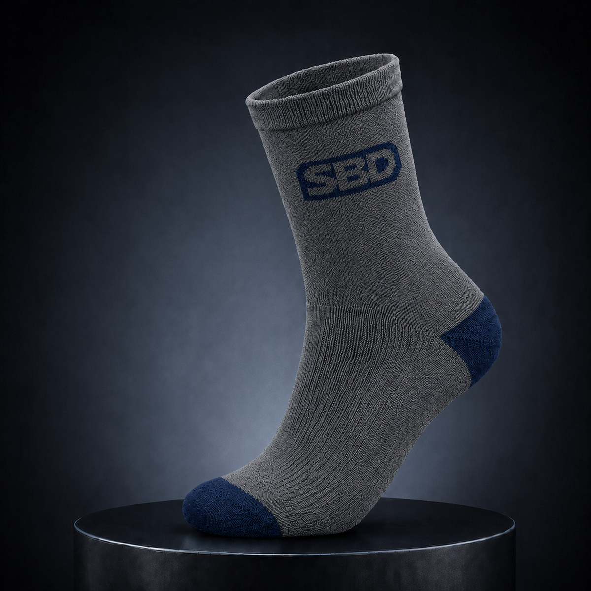 Chaussettes SBD pour la musculation et les sports de force – édition Storm (Grey)