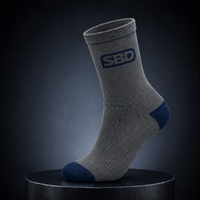 Chaussettes SBD pour la musculation et les sports de force – édition Storm (Grey)