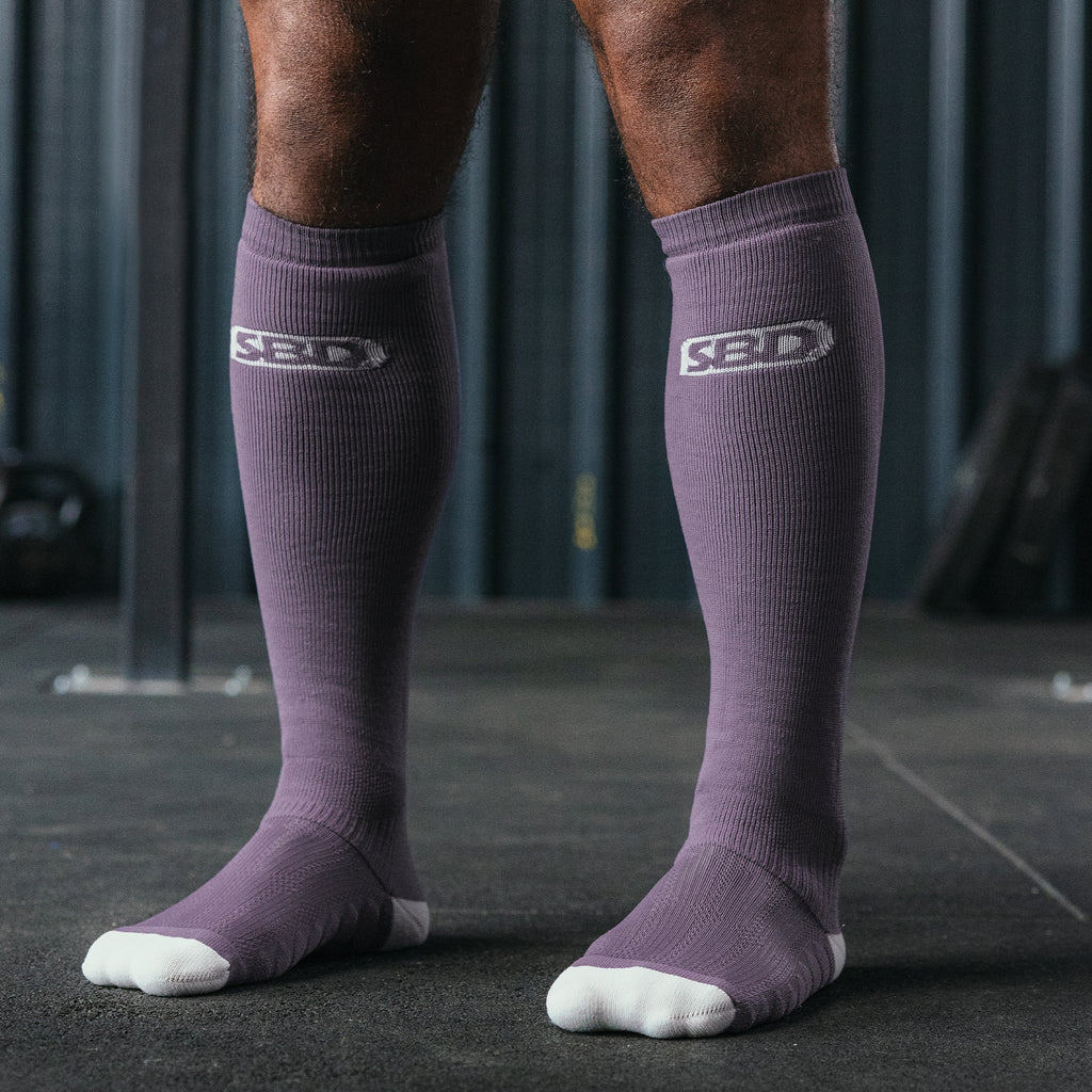 Chaussettes de deadlift SBD – édition Aspire – hautes, protègent les tibias au soulevé de terre