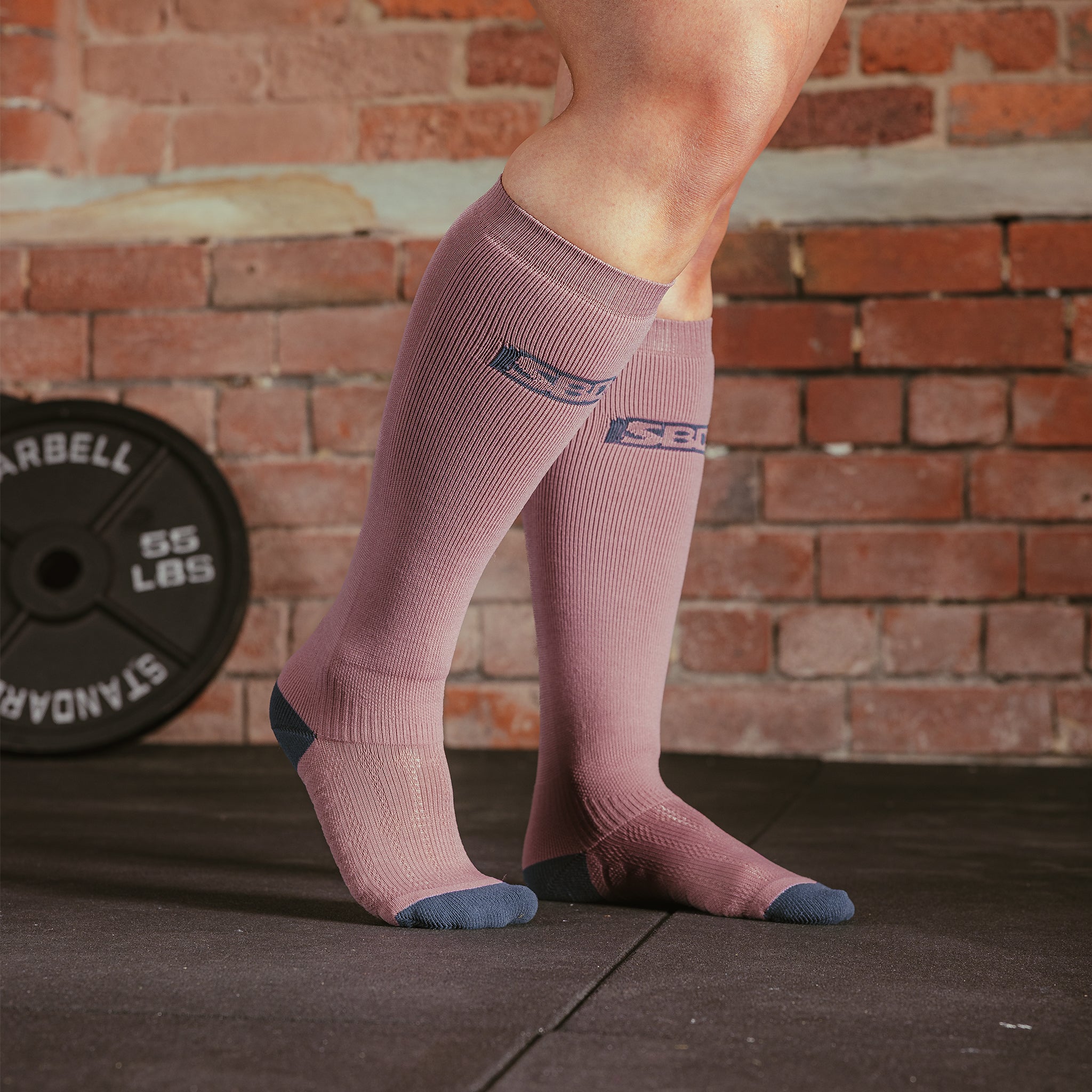 Chaussettes de deadlift SBD pour la musculation et les sports de force – édition Serenity