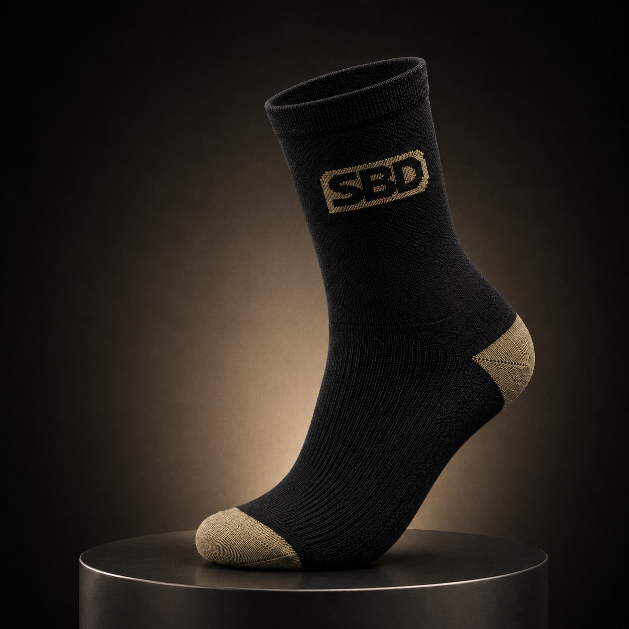 Chaussettes SBD pour la musculation et les sports de force – édition Endure (noir)