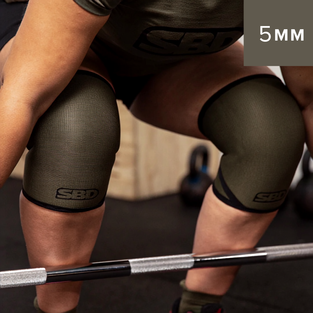 Genouillères 5mm SBD pour la musculation et les sports de force – édition Endure