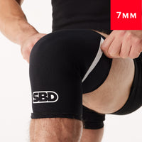 Genouillères 7mm SBD pour la musculation et les sports de force – édition Momentum