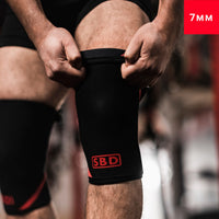 Genouillères 7mm SBD pour la musculation et les sports de force – collection Classique