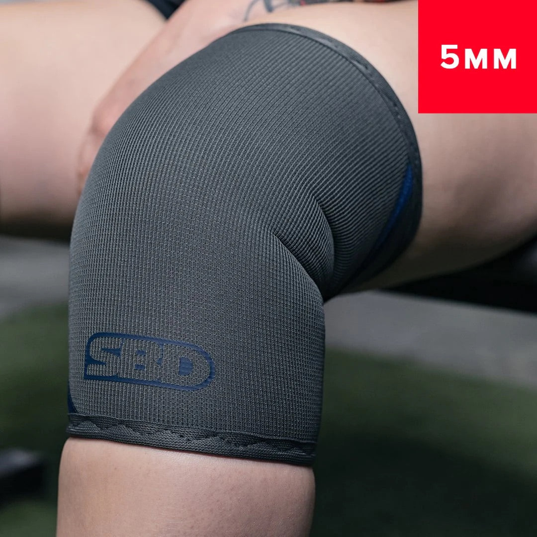 Genouillères 5mm SBD pour la musculation et les sports de force – édition Storm