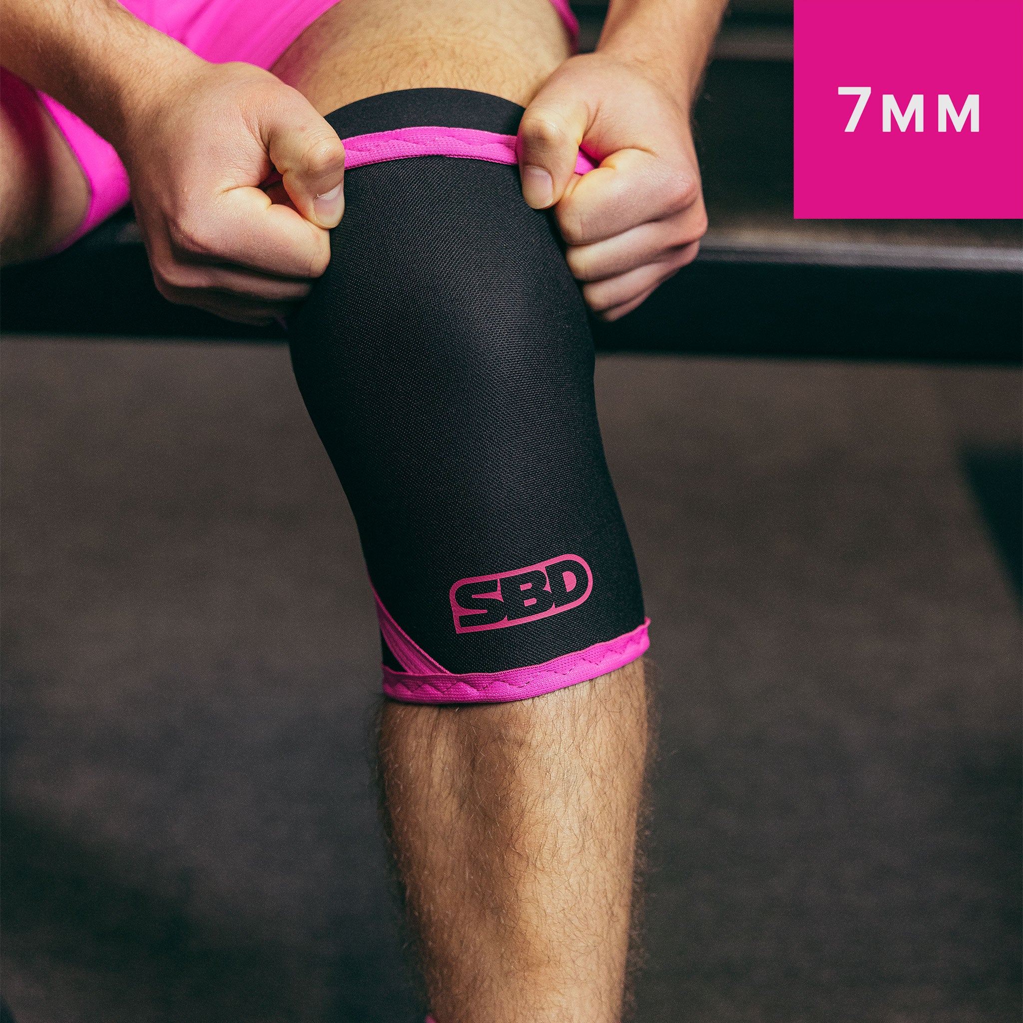 Genouillères 7mm SBD pour la musculation et les sports de force – édition Nova