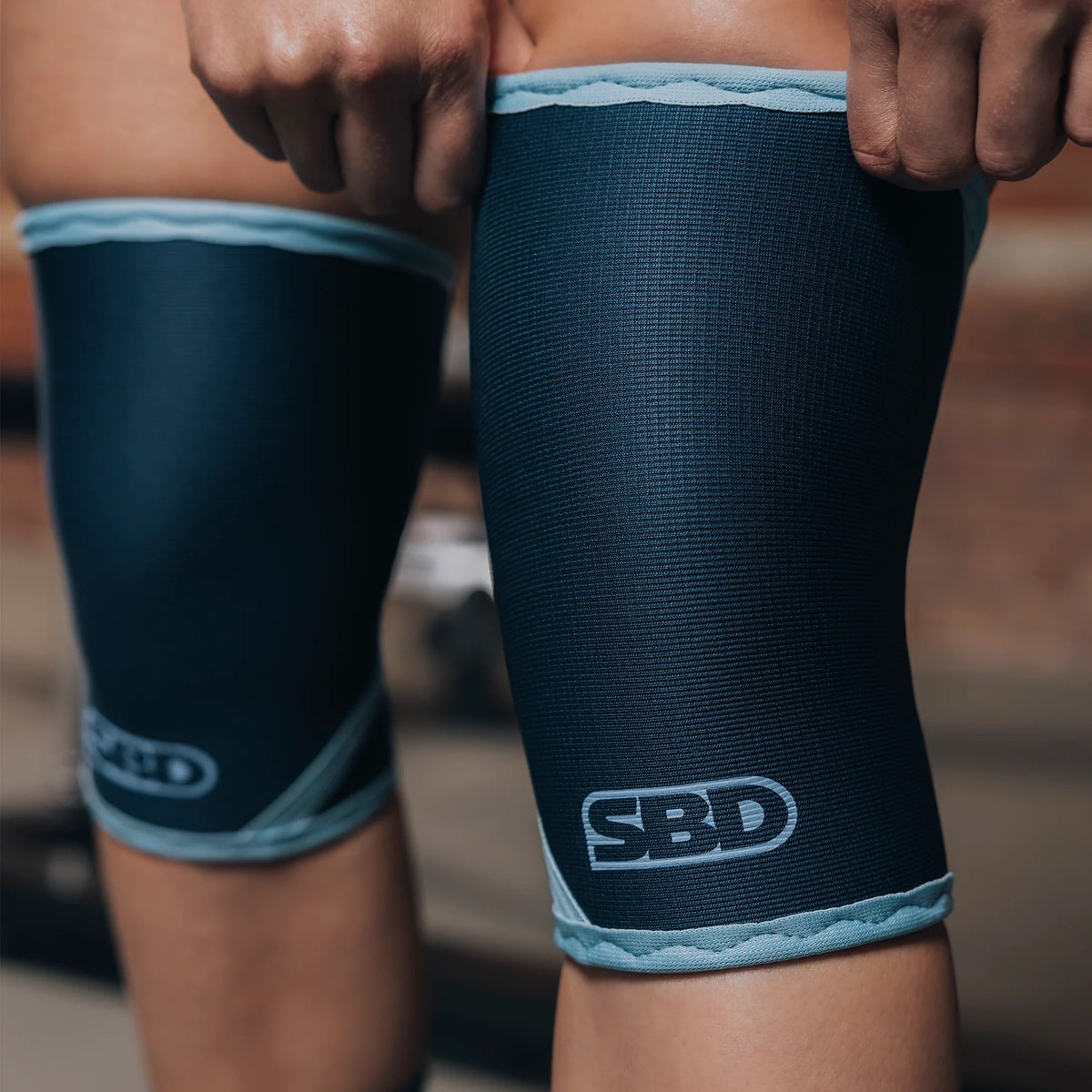 Genouillères 5mm SBD – édition Reflect – maintien et compression pour le squat lourd