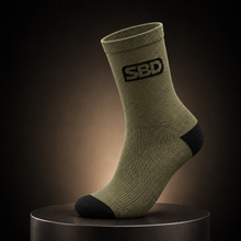 Chaussettes SBD pour la musculation et les sports de force – édition Endure (vert)