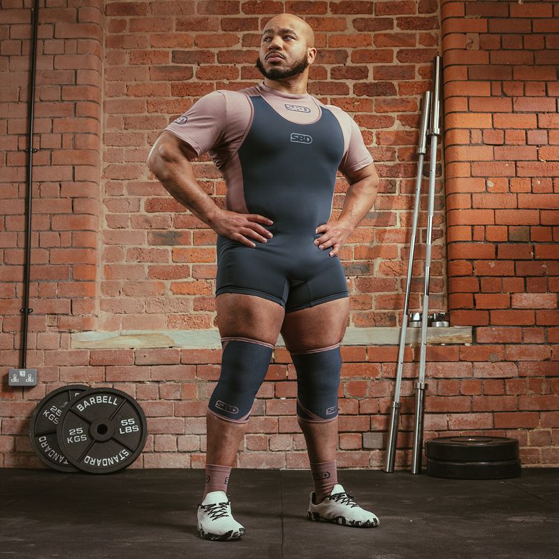 Genouillères 7mm+ SBD – édition Serenity – maintien et compression pour le squat lourd