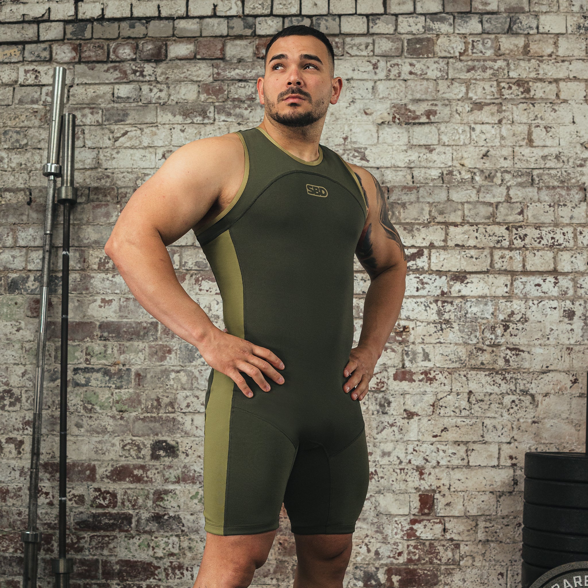 Singlet Haltérophilie SBD pour la musculation et les sports de force – édition Resolve